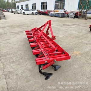 Farm <b>Cultivator</b> Spring Tine Weed Control Soil Cultivation Cotton Field Use Automatic Obstacle Lift Red - Product Image 3