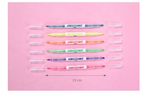Bán Buôn Trường Văn Phòng Văn Phòng Phẩm 12 Màu Đánh Dấu Kép Tip <span class=keywords><strong>Highlighter</strong></span> <span class=keywords><strong>Pen</strong></span> <span class=keywords><strong>Set</strong></span> - Product Image 6