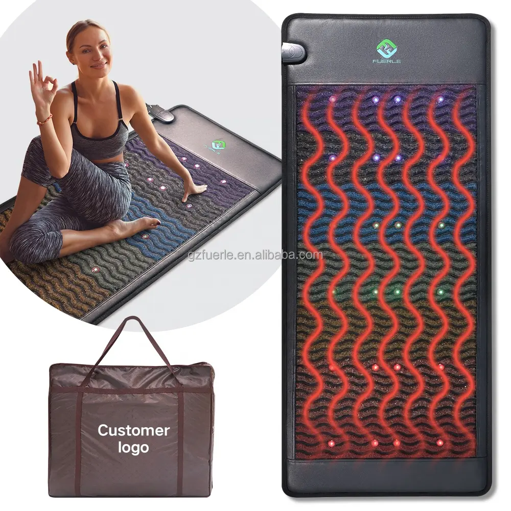 7 Crystal Pemf Jade Matras Ver Infrarood En Negatieve Ionen Omi Pemf Magnetische Therapie Mat