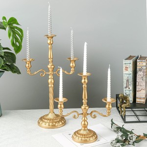33 "di altezza Braccio D'oro Lucido <span class=keywords><strong>Lampadario</strong></span> In Metallo Supporto di Candela Votiva Candelabri - Product Image 3