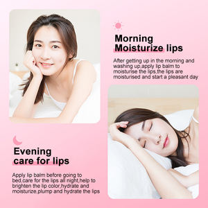 Images crème glacée base pour les <span class=keywords><strong>lèvres</strong></span> hydratant éclaircissant chinois rouge <span class=keywords><strong>baume</strong></span> à <span class=keywords><strong>lèvres</strong></span> miel fraise avocat pêche embellir pour fille - Product Image 4