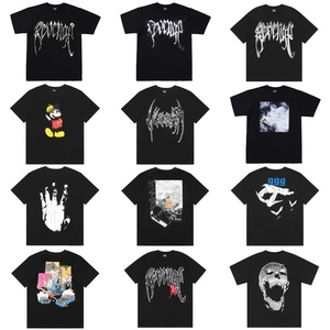 T-shirt décontracté à manches courtes en coton pour homme et femme, coupe ample, style hip-hop américain, avec motif, <span class=keywords><strong>Revenge</strong></span> Avenger - Product Image 2