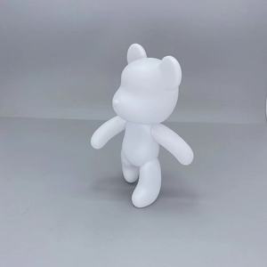 DIY Crafts Piggy Bank Teddy Bears 23cm 33cm Plastic Violent Bears Saving Pot Acrylic Pouring Paints Fluid Bears With <strong>Money</strong> <strong>Jar</strong> - Product Image 5