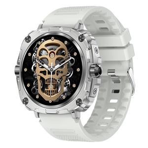 Người Đàn Ông Của Thời Trang Gk71 Smartwatch Màn Hình Vuông Biểu Tượng Tùy Chỉnh Giám Sát Giấc Ngủ Đa-Thể Thao Chế Độ Một Chạm Cuộc Gọi Tính Năng Silicone Ban Nhạc - Product Image 1