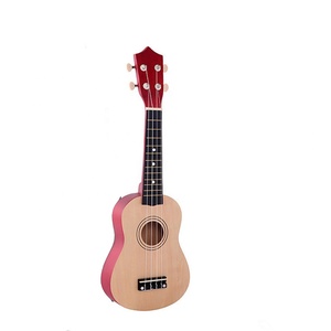 Venta directa de fábrica, ukelele de madera de 21 pulgadas, instrumentos musicales, guitarra pequeña para niños, ukelele colorido - Product Image 2