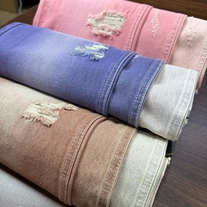 Rollo de Tela Vaquera de Algodón 100% Supersuave, Sanforizada, Extra Ancha, Elástica, de Sarga, Color Rosa Lizhi F1010, para Chaquetas de Niños y Niñas - Product Image 6