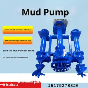 Pompe à boue électrique <span class=keywords><strong>verticale</strong></span> haute performance YZ, résistante à l'usure, pour l'extraction de sable, pompe à boue, moteur spécial, dragage de bassin - Product Image 3
