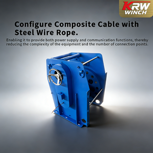 יצרן מספק כננת כבלים חשמלית עם טבעת החלקה - כננת תעשייתית עם כבל מרוכב - Product Image 3