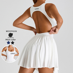Xsunwing personnalisé LOGO Designer dames <span class=keywords><strong>robe</strong></span> de <span class=keywords><strong>tennis</strong></span> femmes vêtements de sport Golf filles <span class=keywords><strong>robe</strong></span> de <span class=keywords><strong>tennis</strong></span> <span class=keywords><strong>avec</strong></span> short vêtements de <span class=keywords><strong>tennis</strong></span> <span class=keywords><strong>robe</strong></span> WSYF0226 - Product Image 1