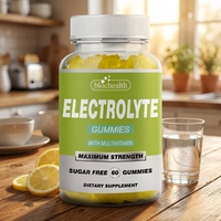 Real Salt Vegan Electrolyte Multiplier Minerals Hydration Gummies Potassium-Infused Powder Candies