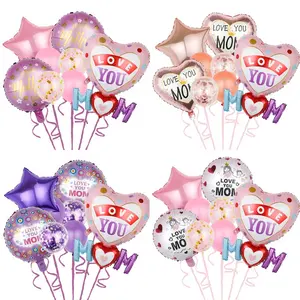 Wholesale Mother's Day Balloons Kit Foil Balloons Party Decorations Things for Mother's Day Mother's Day Balloons for Best Mom