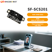 Sensor NPU WDR SC2356 CMOS 2MP IR RGB TOF Pengenal Wajah 3D Lensa Ganda Modul Kamera Kedalaman 3D TOF USB Penyimpanan Cloud Kunci Pintar