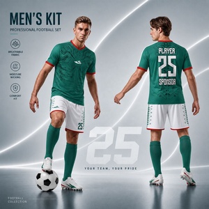 Jersey untuk 2026 Maillot De Football Jersey Meksiko Amerika Serikat Brasil Versi Pemain Kustom Tim Nasional Pakaian Sepak Bola Asli - Product Image 2