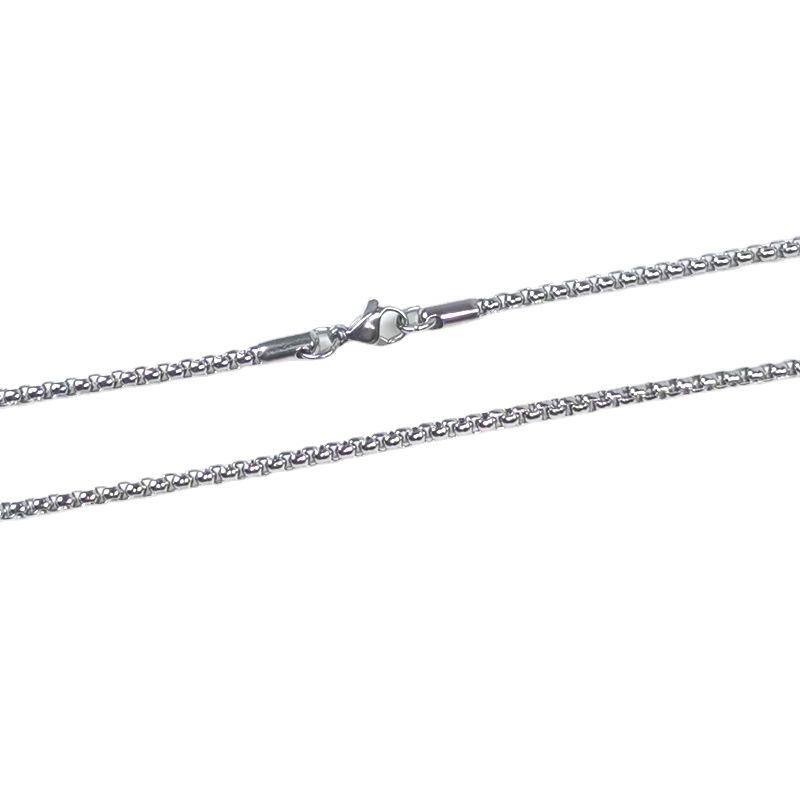 Wholesale Classic Stainless Steel Round Box Chain