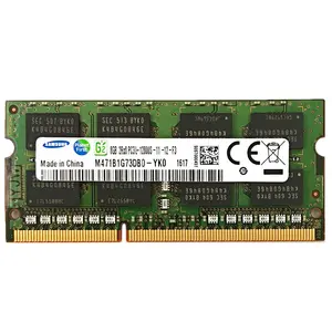 SEC Original 8GB (1 x 8GB) 204-pin SODIMM, DDR3 PC3L-12800, 1600MHz ram Memory Module for laptops=(M471B1G73EB0-YK0) ddr3l