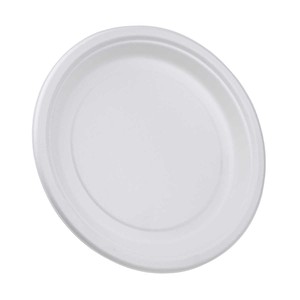 Best Quality 6 Inch Bagasse Round Disposable Plate | Eco-Friendly Biodegradable Sugarcane <b>Pulp</b> Dinner Plate | Wholesale Price - Product Image 2