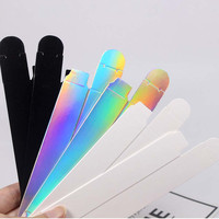 Boîtes en papier kraft coloré personnalisées pour cosmétiques, rouge à lèvres, petites boîtes pour l'emballage d'un ensemble de gloss à lèvres, boîte d'emballage pour gloss à lèvres