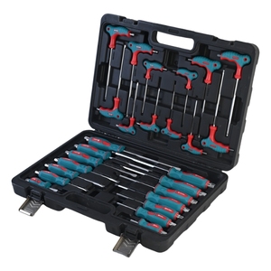 Kit d'outils multifonctions de réparation d'ordinateur, 26 pièces, tournevis magnétique complet, clé hexagonale, clé de <span class=keywords><strong>canne</strong></span>, outils portables pour voiture et vélo - Product Image 2