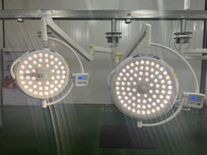 전기 구동 무영 수술등 LED 수술 램프 금속 장착 외과 의사 장비 - Product Image 4