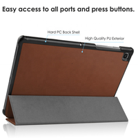 Coque Folio pour tablette samsung Galaxy Tab A de 10.1 pouces, étui de 2016 ancien modèle, support pour Galaxy Tab A 10.1, T580, T585, T587
