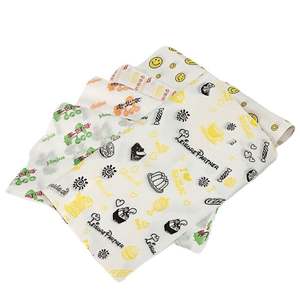 Papel para Envolver Alimentos con Logotipo y Tamaño Personalizados, Papel Encerado de Grado Alimenticio para Envolver Hamburguesas y Embutidos al por Mayor - Product Image 5