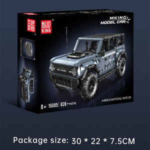 Mould King 15085 828PCS Série Voitures Véhicule Tout-Terrain Raptor à Tirer Arrière Modèle en Briques Jouet Éducatif Technique Cadeau <span class=keywords><strong>de</strong></span> Fête - Product Image 6