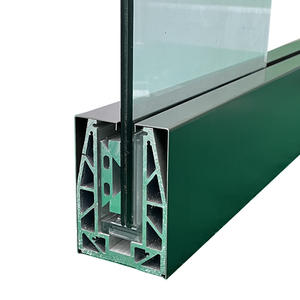 Rampe en verre pour balcon, intérieur, sans cadre, main courante d'escalier, fondation en <span class=keywords><strong>ciment</strong></span>, échelle, simplicité moderne, projet intégré au sol - Product Image 5