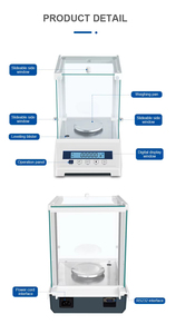 Balanza Analítica Digital de 200g, 0.0001g, Balanza de Laboratorio FA2004E, Balanza Analítica FA2004E de 200g - Product Image 2