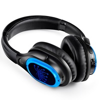 Haute qualité RF998B 500M 3 canaux casques de fête sans fil vente en gros casque disco silencieux et émetteur système disco silencieux
