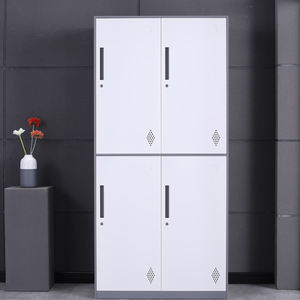 Hot <strong>Sale</strong> 3 Door Cheap Price Clothing <strong>Wardrobe</strong> <strong>Second</strong> <strong>Hand</strong> Steel Cupboards Metal Storage Cabinet <strong>for</strong> Clothes - Product Image 3