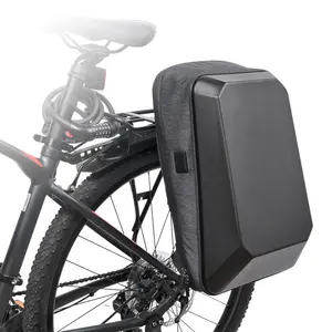 bisiklet çantası kabuk Suppliers-WHEEL UP şarj USB arayüzü su geçirmez bisiklet Pannier sırt çantası sert kabuk 2021 bisiklet çantası