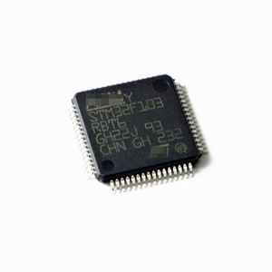 STM32F103RBT6 QFP-64แฟลช F1ไมโครคอนโทรลเลอร์ IC 32บิต STM32 Cortex-M3ของแท้ - Product Image 1