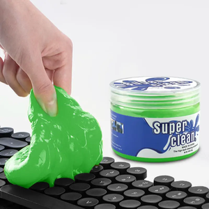 Rửa Xe Nội Thất Xe Làm Sạch Gel Slime Cho Máy Làm Sạch Tự Động Vent Ma Thuật Bụi Remover Keo Bàn Phím Máy Tính Bụi Bẩn <span class=keywords><strong>Cleaner</strong></span> - Product Image 3