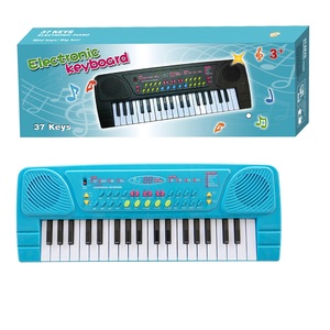 Teclado Digital <span class=keywords><strong>de</strong></span> Simulación DWI Dowellin <span class=keywords><strong>de</strong></span> 37 Teclas, <span class=keywords><strong>Piano</strong></span> Electrónico con Micrófono, Instrumento Musical <span class=keywords><strong>de</strong></span> Juguete - Product Image 2