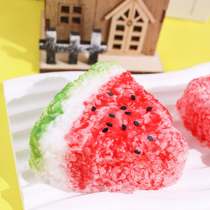 ของเล่นบีบผลไม้จำลอง TPR รูปแตงโมพลาสติกแบบใหม่ ขายส่ง สำหรับเด็กและผู้ใหญ่ ช่วยคลายเครียด - Product Image 2