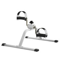 Bicicleta de Ejercicio Portátil Mini, Pedalador para Debajo del Escritorio, Resistencia Ajustable, Ejercicio de Brazos y Piernas, Rehabilitación, Fisioterapia