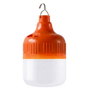 หลอดไฟ LED SMD 80W ชาร์จผ่าน USB สำหรับกรณีฉุกเฉิน DC5V-6V เส้นผ่านศูนย์กลาง 105 มม. วัสดุ PP แบตเตอรี่ในตัว 2400mA ปรับความสว่างได้ 3 ระดับ 3 อุณหภูมิสี - Product Image 1