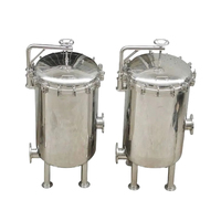 Filtro de Bolsa de Acero Inoxidable de 20 Pulgadas, Código 7, Cartucho de Agua, Tanque de Acero Inoxidable 316, Filtro de Carbón Activado, Carcasa para Filtro de Bolsa