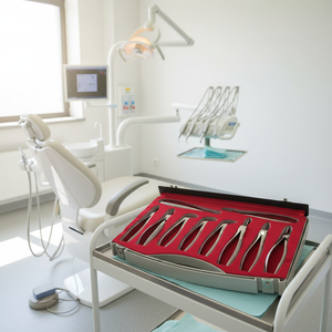 Juego de Instrumentos Quirúrgicos Dentales para Extracción de Dientes en Adultos, 10 Piezas, Manual, de Acero Inoxidable, Pinzas Dentales FIDA - Product Image 3