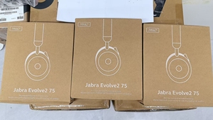 Pour <span class=keywords><strong>casque</strong></span> sans fil <span class=keywords><strong>Jabra</strong></span> Evolve2 75MS avec microphone USB-A/USB-C avec/sans station de charge - Product Image 6