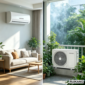ราคาโรงงานถูกสุดๆ เครื่องปรับอากาศแบบแยกส่วน 12000BTU 1.5HP 1 ตัน ระบบอินเวอร์เตอร์ ประหยัดพลังงาน สำหรับใช้ในบ้าน เทคโนโลยี DC DC รวดเร็ว - Product Image 1