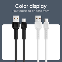 Kualitas Superlative 4.5 Silikon Cat Kuku Paduan Logam Antioksidan Tahan Karat Kabel Multifungsi USB Tipe-C Tipe-C 6A
