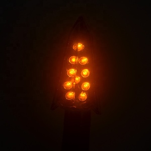 Clignotants LED noirs en forme de Triangle pour 2002 <span class=keywords><strong>KTM</strong></span> <span class=keywords><strong>640</strong></span> <span class=keywords><strong>LC4</strong></span> Duke - Product Image 4