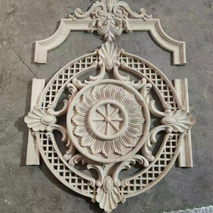 Cadre décoratif en bois sculpté, décorations murales en bois sculpté, moulures en bois et <span class=keywords><strong>appliques</strong></span> - Product Image 1