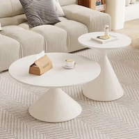Table basse nordique en bois massif pour salon, petite table pour appartement, style simple et moderne, luxe léger