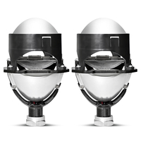 Aurora 2.5 pouces voiture projecteur LED feux de croisement 35/45W double lumière lentille Bi LED projecteur phare pour voiture moto