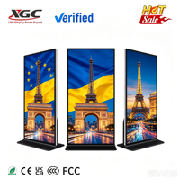 Pantalla LED Plegable Personalizada P1.86 P2.5, Pantalla Digital Móvil para Publicidad