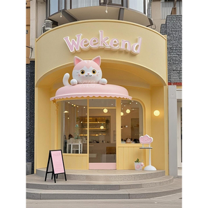 <span class=keywords><strong>Estatuas</strong></span> de Fibra de Vidrio Hechas a Medida para Decoración de Tiendas Comerciales con Diseños Creativos de Dibujos Animados - Product Image 3
