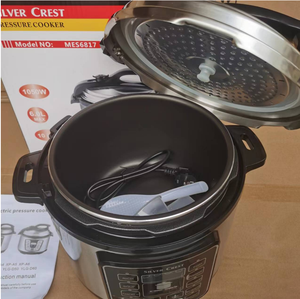 <span class=keywords><strong>Olla</strong></span> de alta presión de acero inoxidable de cocción rápida <span class=keywords><strong>Presto</strong></span> al por mayor, <span class=keywords><strong>olla</strong></span> a presión eléctrica 5L 6L, <span class=keywords><strong>olla</strong></span> a presión todo en uno - Product Image 4