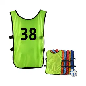 Sport Fußball Scrimmage Sublimation Fußball westen Gewichtete Weste Training